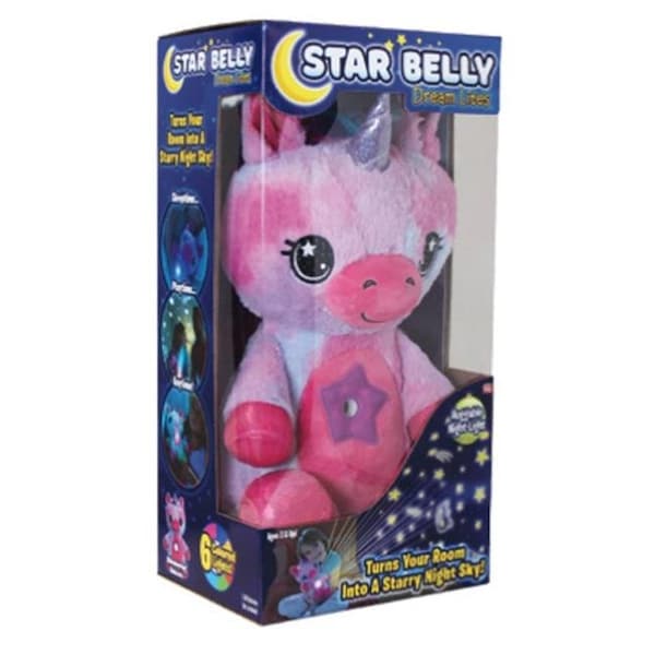 Ontel Products 269952 As Seen on TV Star Belly Unicorn Dream Lite; Pink 269952 - main